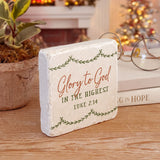 520 | Luke 2:14 - Glory to God in the highest - Twelve Stone Art