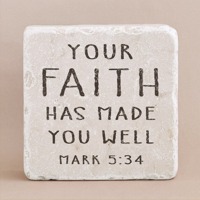 523 | Mark 5:34 - Twelve Stone Art