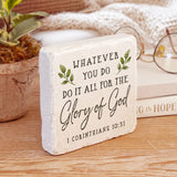 550 | 1 Corinthians 10:31 - Twelve Stone Art