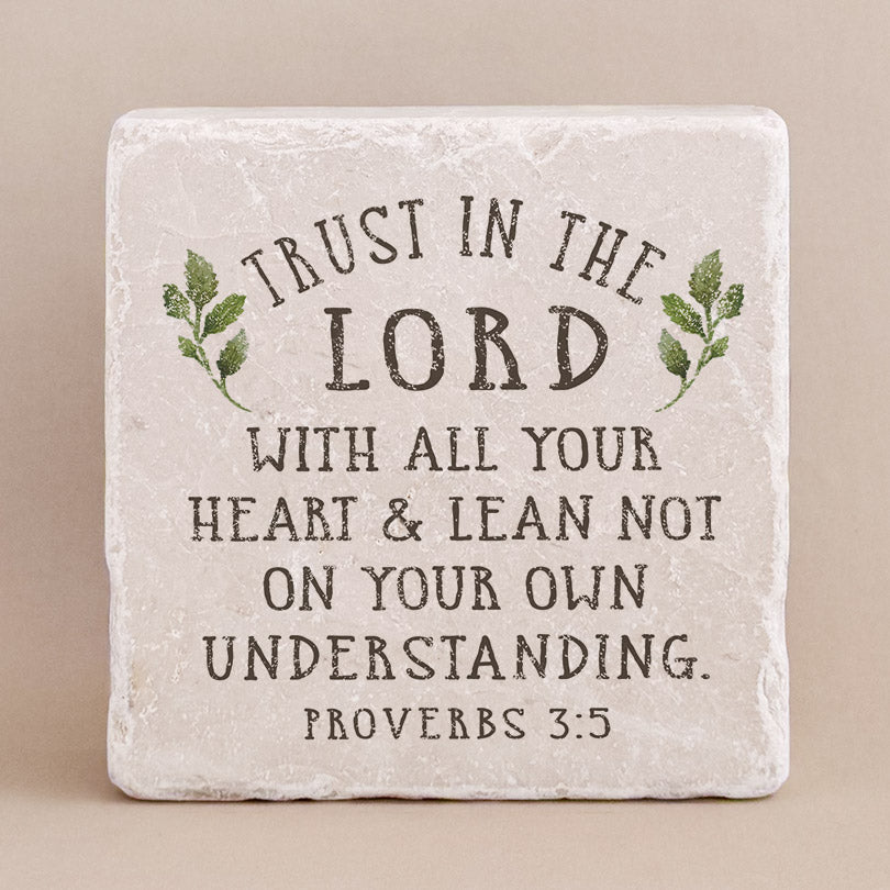 551 | Proverbs 3:5 - Twelve Stone Art