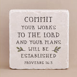 558 | Proverbs 16:3 - Twelve Stone Art
