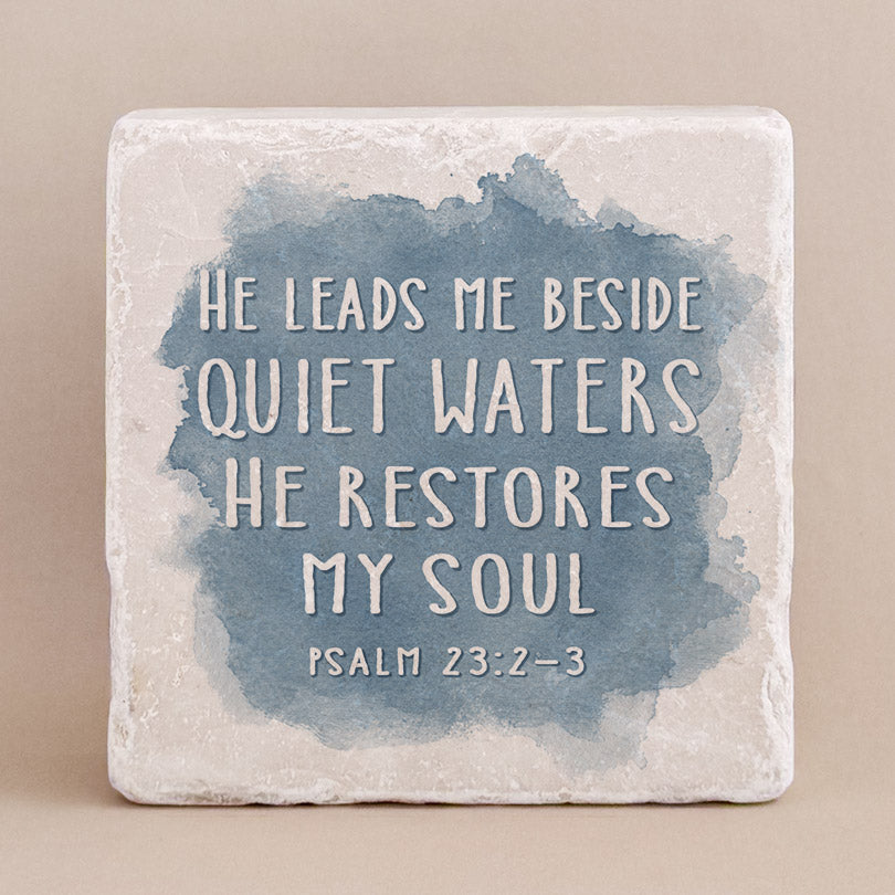 569 | Psalm 23:2-3 - Twelve Stone Art