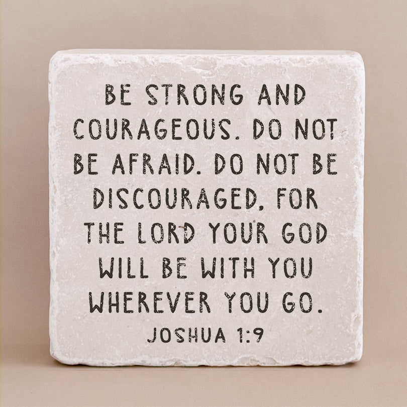 572 | Joshua 1:9 - Twelve Stone Art