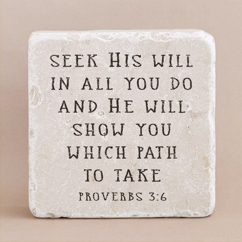 576 | Proverbs 3:6 - Twelve Stone Art