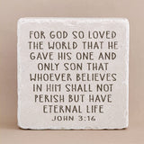 581 | John 3:16 - Twelve Stone Art