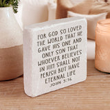 581 | John 3:16 - Twelve Stone Art