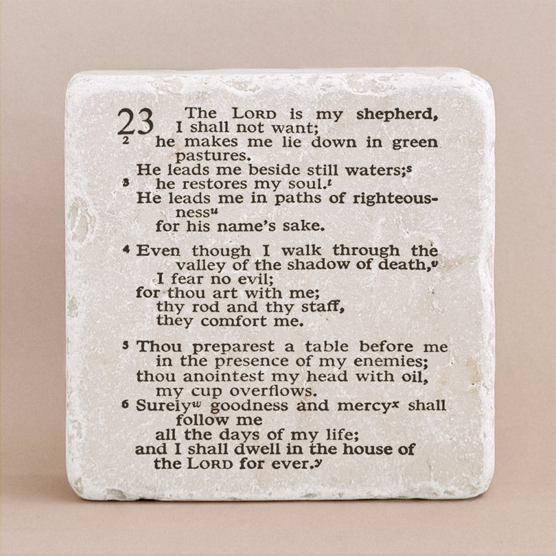 584 | Psalm 23 - Twelve Stone Art
