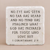 587 | 1 Corinthians 2:9 - Twelve Stone Art
