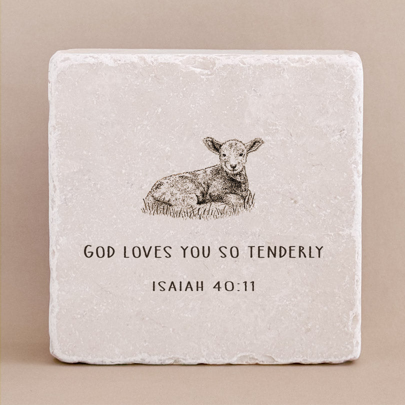 592 | Isaiah 40:11 - Twelve Stone Art