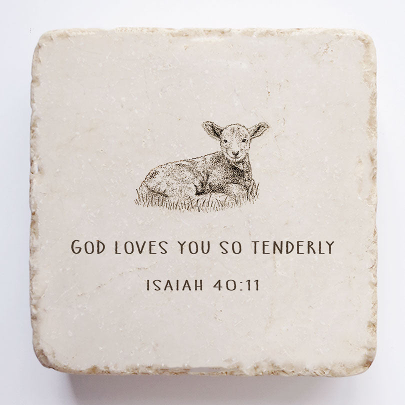 592 | Isaiah 40:11 - Twelve Stone Art