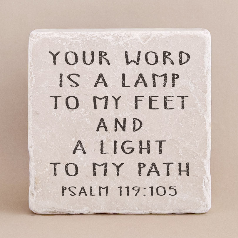 598 | Psalm 119:105 - Twelve Stone Art