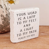 598 | Psalm 119:105 - Twelve Stone Art