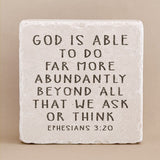 601 | Ephesians 3:20 - Twelve Stone Art