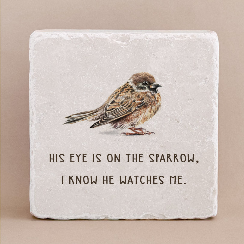 626 | His eye is on the sparrow - Twelve Stone Art