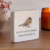 626 | His eye is on the sparrow - Twelve Stone Art
