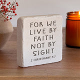 639 | 2 Corinthians 5:7 - Twelve Stone Art