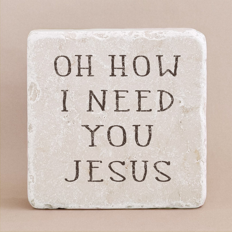 645 | I need You Jesus - Twelve Stone Art