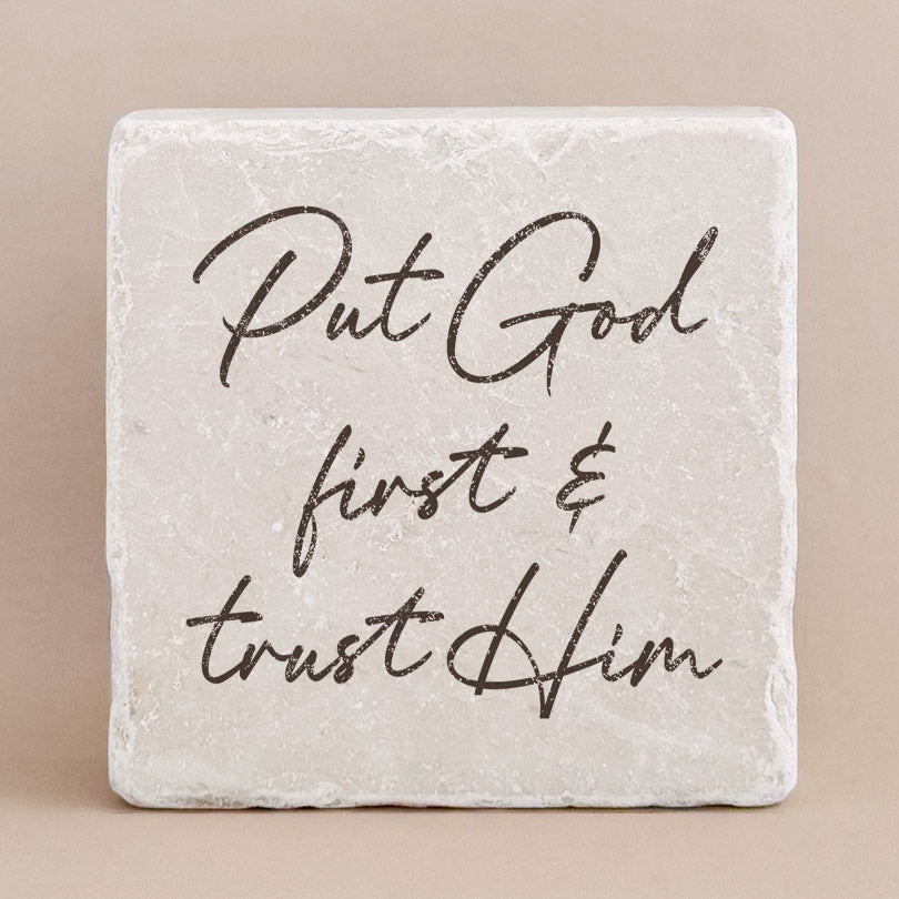 652 | Put God first & trust Him - Twelve Stone Art
