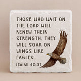 658 | Isaiah 40:31 - Eagle - Twelve Stone Art
