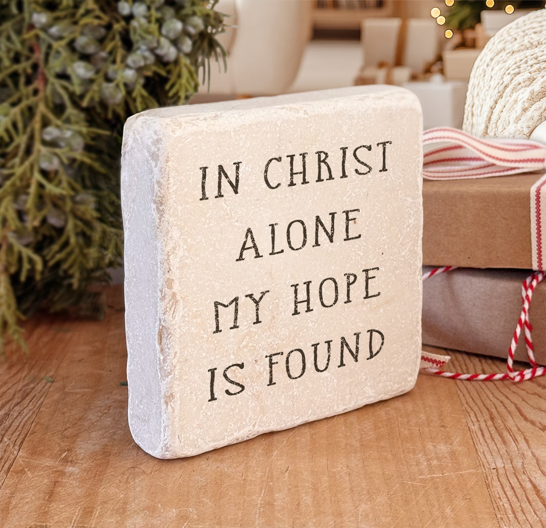 659 | In Christ Alone - Twelve Stone Art
