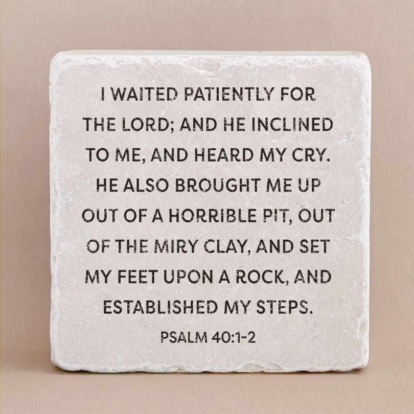 661 | Psalm 40:1-2 - Twelve Stone Art