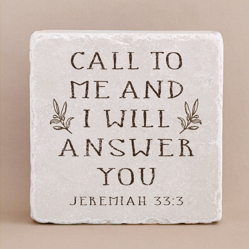 663 | Jeremiah 33:3 - Twelve Stone Art