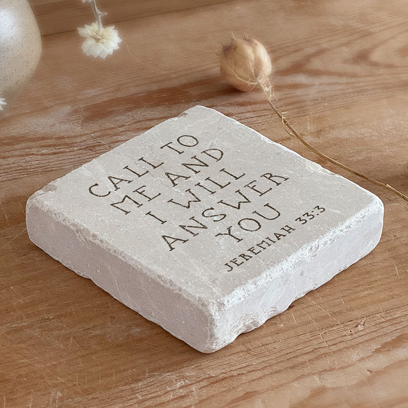 663 | Jeremiah 33:3 - Twelve Stone Art