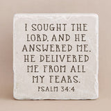 664 | Psalm 34:4 - Twelve Stone Art
