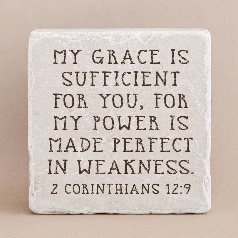 672 | 2 Corinthians 12:9 - Twelve Stone Art