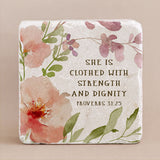 680 | Proverbs 31:25 - Twelve Stone Art