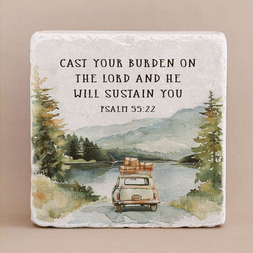 689 | Psalm 55:22 - Twelve Stone Art