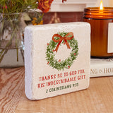 693 | 2 Corinthians 9:15 - Twelve Stone Art