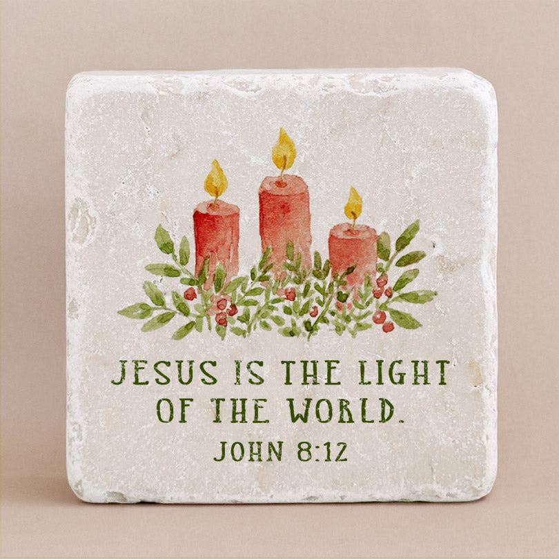 694 | John 8:12 - Twelve Stone Art