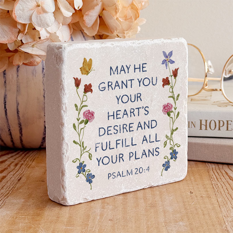 701 | Psalm 20:4 - Twelve Stone Art