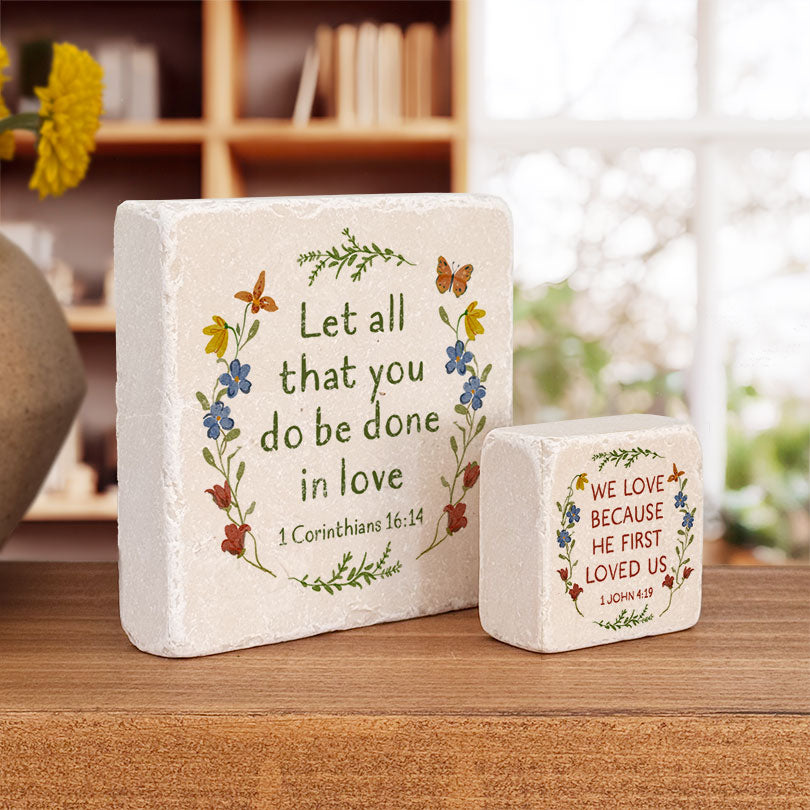 703 | 1 Corinthians 16:14 - Twelve Stone Art