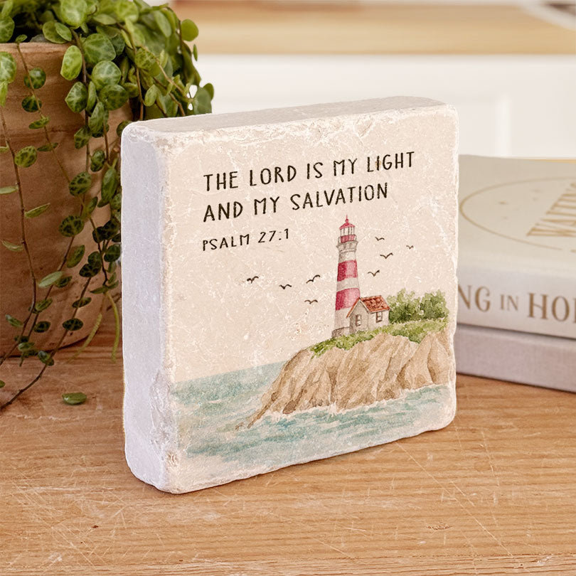 709 | Psalm 27:1 - Twelve Stone Art