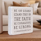 718 | 1 Corinthians 16:13 - Twelve Stone Art