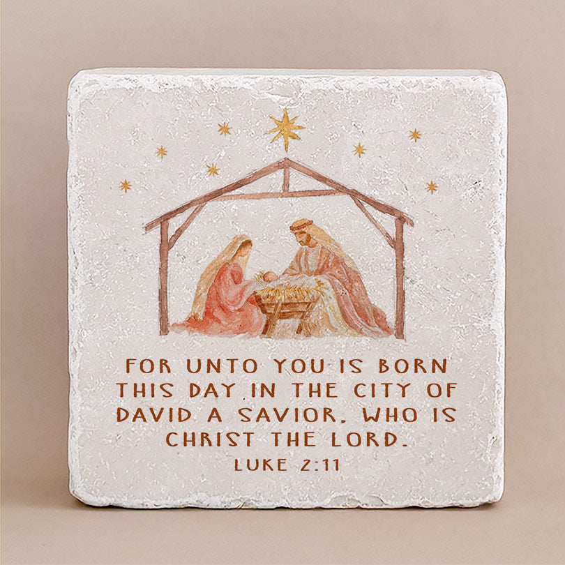 725 | Luke 2:11 - Nativity - Twelve Stone Art