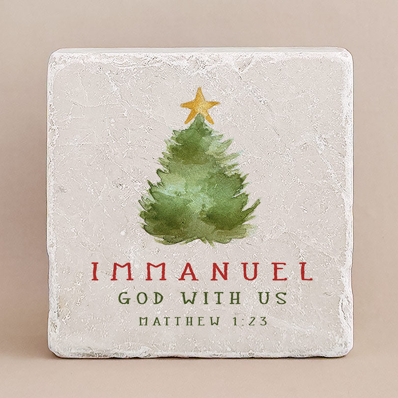 726 | Matthew 1:23 - Christmas Tree - Twelve Stone Art