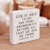 601 | Ephesians 3:20 - Twelve Stone Art