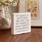 672 | 2 Corinthians 12:9 - Twelve Stone Art