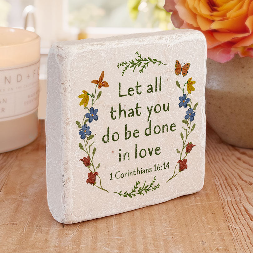 703 | 1 Corinthians 16:14 - Twelve Stone Art