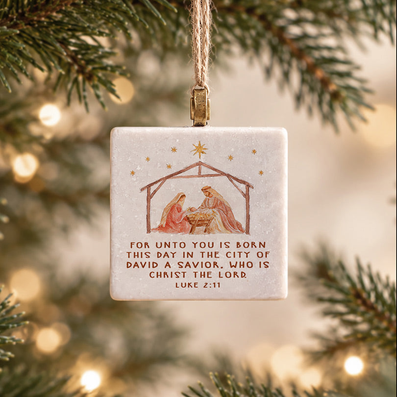 725 | Luke 2:11 - Nativity - Twelve Stone Art