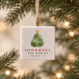 726 | Matthew 1:23 - Christmas Tree - Twelve Stone Art
