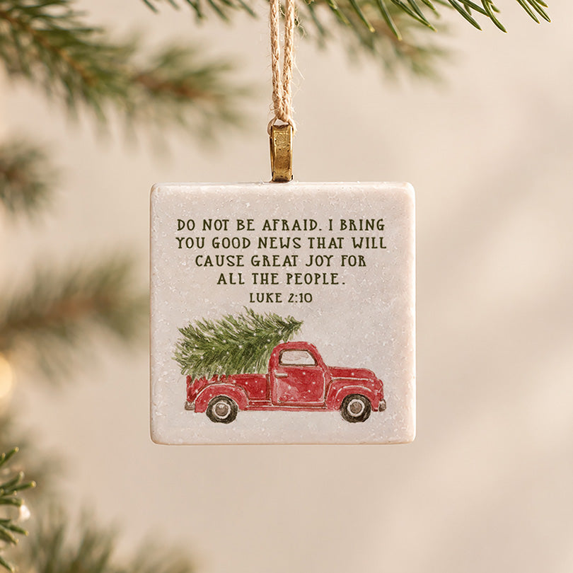 727 | Luke 2:10 - Truck - Twelve Stone Art
