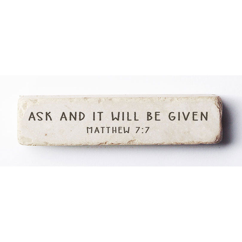 516 | Matthew 7:7 - Twelve Stone Art