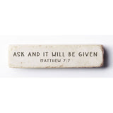 516 | Matthew 7:7 - Twelve Stone Art