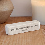 522 | Psalm 91:4 - Twelve Stone Art