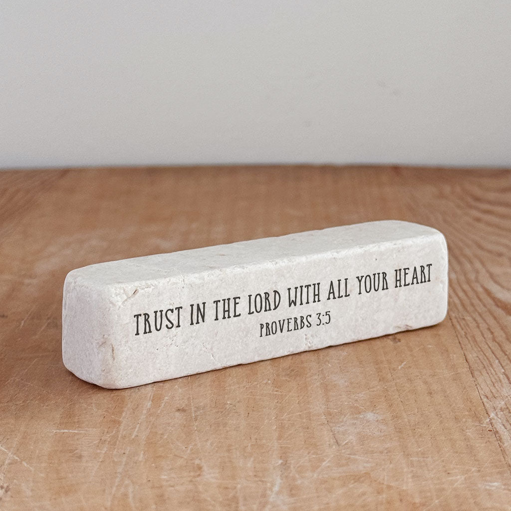 551 | Proverbs 3:5 - Twelve Stone Art