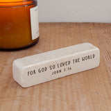 581 | John 3:16 - Twelve Stone Art